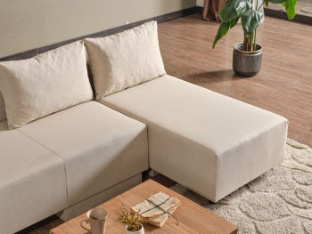 Καναπές Γωνιακός Evianna 2 τεμαχίων 