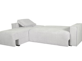 Γωνιακός Καναπές-Κρεβάτι Montana με Ανακλινόμενο Μηχανισμό και Μαξιλάρια