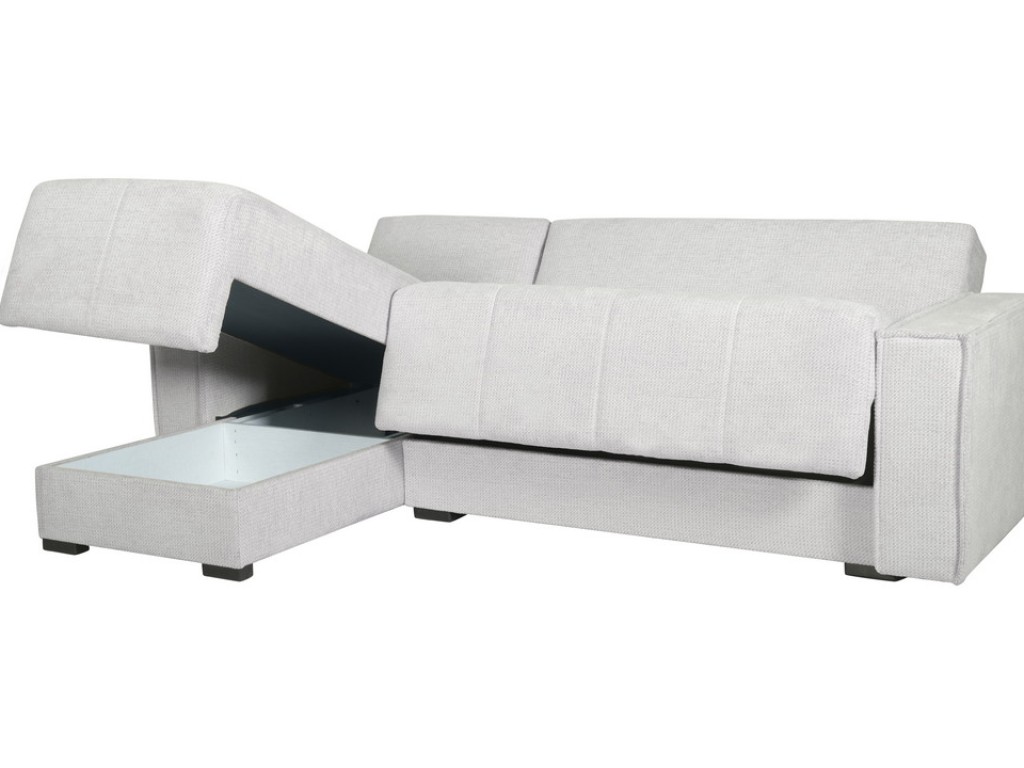 Γωνιακός Καναπές-Κρεβάτι Montana με Ανακλινόμενο Μηχανισμό και Μαξιλάρια
