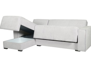 Γωνιακός Καναπές-Κρεβάτι Montana με Ανακλινόμενο Μηχανισμό και Μαξιλάρια