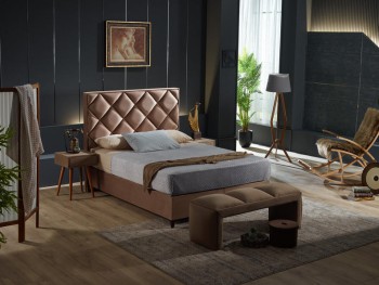 Κρεβάτι Επενδυμένο Queen 