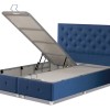 Κρεβάτι Επενδυμένο Blue Jean 160x200 με αποθηκευτικό χώρο 