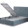 Κρεβάτι Επενδυμένο Caro 160x200 με αποθηκευτικό χώρο 