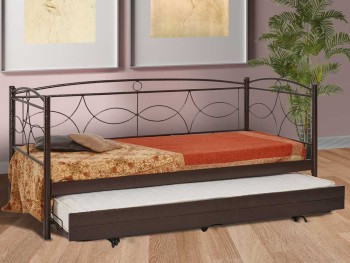 Μεταλλικός Καναπές Κρεβάτι Rosa με μηχανισμό