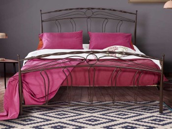 Μεταλλκό Κρεβάτι Glorya