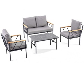 Σαλόνι κήπου Ιntra σετ 4 τεμάχια