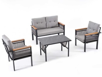 Σαλόνι κήπου Venus σετ 4 τεμάχια