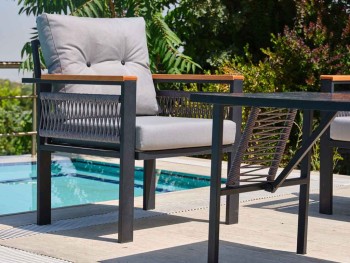 Σαλόνι κήπου Venus σετ 4 τεμάχια