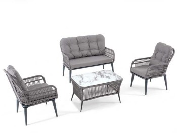 Σαλόνι κήπου Yasmin σετ 4 τεμάχια