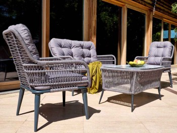 Σαλόνι κήπου Yasmin σετ 4 τεμάχια