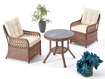 Σετ κήπου Klara οβάλ  3 τεμάχια