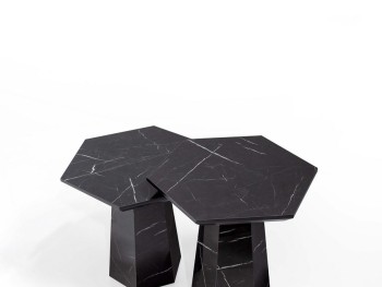 Τραπέζι Σαλονιού Jasmin Μαύρο